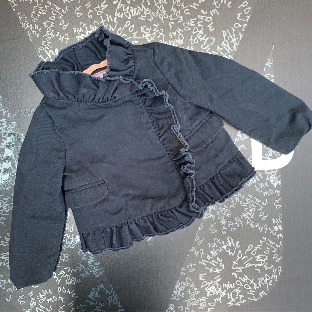 JCrew CrewCuts *So Cute!** Ruffle Jacket